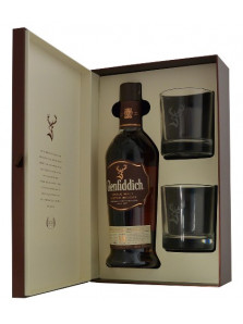 GLENFIDDICH 18 YO 70 CL | 2 PAHARE | Cadou Whisky & Pahare